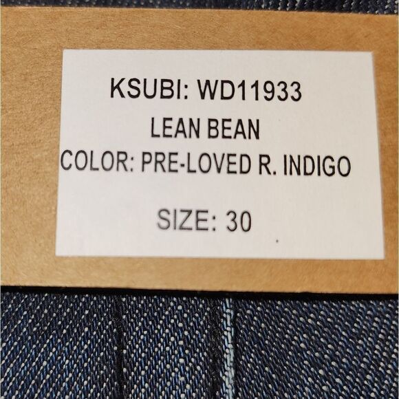 Ksubi Lean Bean jeans Size 30 NWT - Picture 5 of 6
